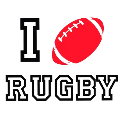 Tétine spéciale \"I love rugby\" pour les futurs champions, idéale pour votre bébé. Disponible sur bebe-prenom.com.