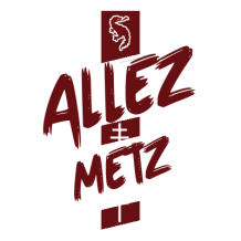Tétine Fc Metz pour bébé, au design original et supporter, idéale pour allier confort et passion sportive sur bebe-prenom.com.