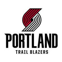 Logo des Portland Trail Blazers pour accessoires bébé tendance sur bebe-prenom.com. Idéal pour les petits fans de basket !