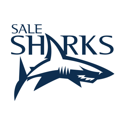 Logo Sale Sharks pour les vêtements et accessoires de bébé sur bebe-prenom.com. Idéal pour les petits fans de rugby.