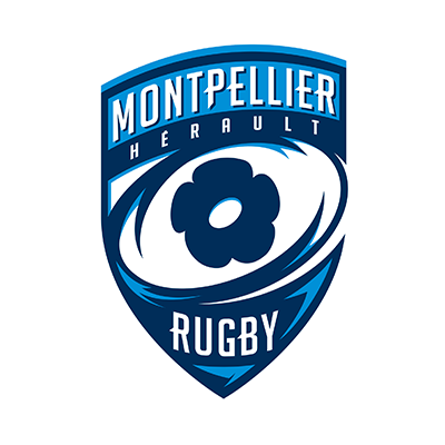 Logo Montpellier HRC, parfait pour les fans de rugby. Idéal pour personnaliser les accessoires de bébé. Disponible sur bebe-pren