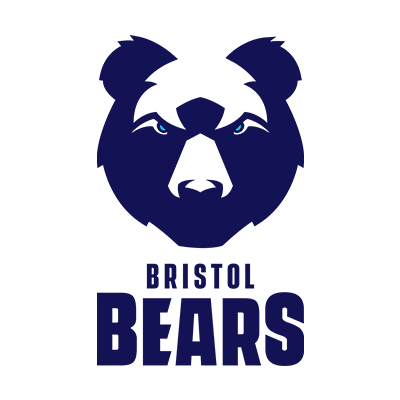 Logo Bristol Bears Rugby, idéal pour des vêtements et accessoires pour bébé. Disponible sur bebe-prenom.com.