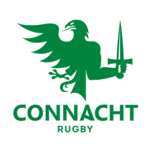 Logo Connacht Rugby, parfait pour les articles bébé style sportif : bodys, bavoirs et plus sur bebe-prenom.com.