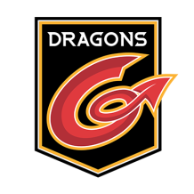 Logo Newport Gwent Dragons pour articles bébé. Idéal pour tétines, bodys et accessoires sur bebe-prenom.com.