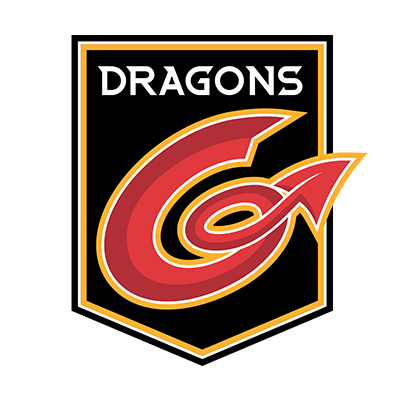 Logo Newport Gwent Dragons pour articles bébé. Idéal pour tétines, bodys et accessoires sur bebe-prenom.com.