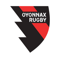Logo Oyonnax Rugby, idéal pour les articles de bébé comme les tétines et bavoirs. Découvrez notre sélection sur bebe-prenom.com.