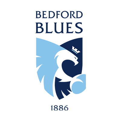 Logo Bedford Blues, parfait pour habiller votre bébé avec style. Découvrez nos articles sur bebe-prenom.com.