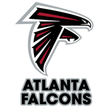 Bavoir Atlanta Falcons pour bébé, idéal pour les petits fans de football. Confort et style à chaque repas !