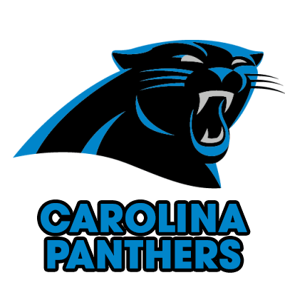 Doudou et accessoires Carolina Panthers pour bébé : confort et style pour les petits fans. Disponible sur bebe-prenom.com.