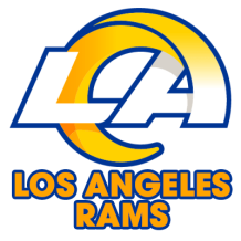 Tétine Los Angeles Rams pour bébé, un accessoire stylé et confortable. Parfait pour les petits fans de football.