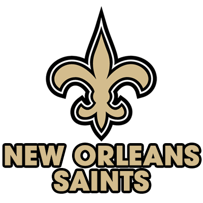 Produit pour bébé New Orleans Saints, idéal pour les jeunes fans. Parfait pour des tétines, bodys ou bavoirs stylés.