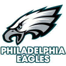 Logo Philadelphia Eagles, parfait pour les produits pour bébé : tétines, bodys, bavoirs et plus sur bebe-prenom.com.