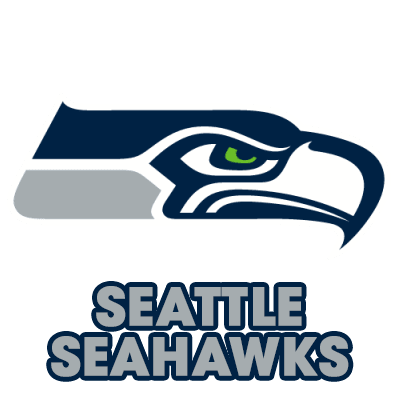 Attache-tétine Seattle Seahawks, à la fois pratique et stylée pour les petits fans. Disponible sur bebe-prenom.com.