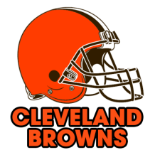 Casque Cleveland Browns pour bébé, parfait pour afficher son esprit sportif dès le plus jeune âge sur des accessoires adorables.