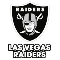 Produit officiel Las Vegas Raiders pour bébé, idéal pour habiller votre petit fan avec style sur bebe-prenom.com.