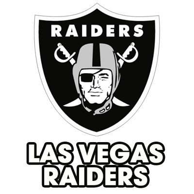 Produit officiel Las Vegas Raiders pour bébé, idéal pour habiller votre petit fan avec style sur bebe-prenom.com.