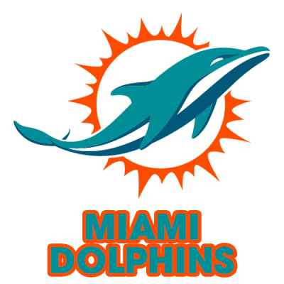 Logo Miami Dolphins pour des articles bébés stylés et tendance. Découvrez notre collection sur bebe-prenom.com.