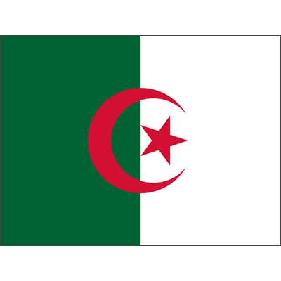 Drapeau Officiel de l\'Algérie pour habiller les petits avec fierté. Disponible sur bebe-prenom.com.
