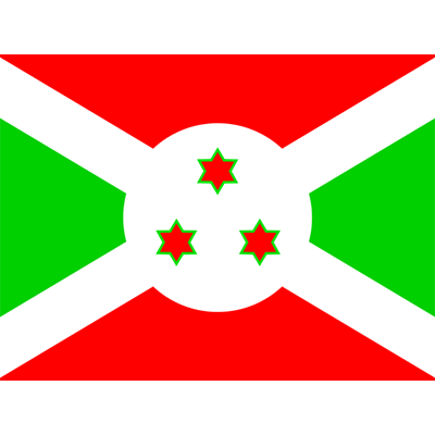 Drapeau Officiel du Burundi, parfait pour habiller votre bébé avec fierté et style. À découvrir sur bebe-prenom.com.