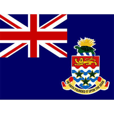 Drapeau Officiel des Îles Caïmans pour personnaliser les accessoires de bébé sur bebe-prenom.com.