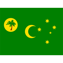 Drapeau Officiel des Îles Cocos, parfait pour les accessoires de bébé sur bebe-prenom.com.