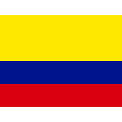 Drapeau Officiel de la Colombie pour habiller votre petit avec style et fierté. Disponible sur bebe-prenom.com.