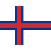 Drapeau Officiel des Îles Féroé pour un style unique et coloré des accessoires pour bébé sur bebe-prenom.com.