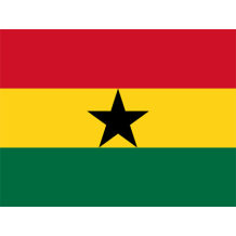 Drapeau Officiel du Ghana pour habiller bébé avec style. Parfait pour les bavoirs et accessoires uniques sur bebe-prenom.com.