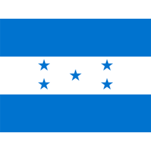 Drapeau officiel du Honduras, parfait pour embellir les accessoires de bébé. Découvrez nos articles sur bebe-prenom.com.