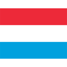 Drapeau Officiel du Luxembourg, idéal pour habiller vos accessoires de bébé avec style. Disponible sur bebe-prenom.com.