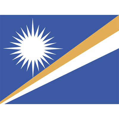 Drapeau Officiel des Îles Marshall pour personnaliser les articles de bébé. La touche originale pour vos accessoires !