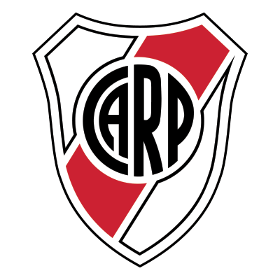 Logo du Club Atlético River Plate, idéal pour personnaliser les accessoires de bébé tels que tétines et bavoirs sur bebe-prenom.