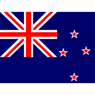 Drapeau Officiel de la Nouvelle-Zélande, parfait pour personnaliser les accessoires de bébé sur bebe-prenom.com.