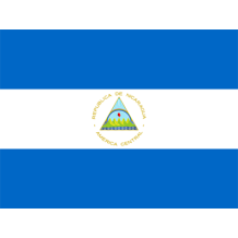 Drapeau Officiel du Nicaragua à intégrer dans vos articles pour bébé. Boutique spécialisée sur bebe-prenom.com.
