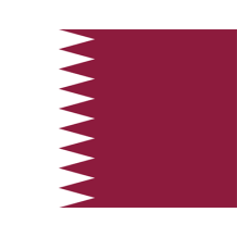 Drapeau Officiel du Qatar pour habiller avec fierté les petits champions. Disponible sur bebe-prenom.com.