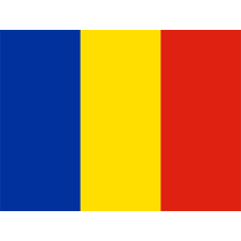 Drapeau Officiel de la Roumanie, parfait pour personnaliser les accessoires de votre bébé chez bebe-prenom.com.