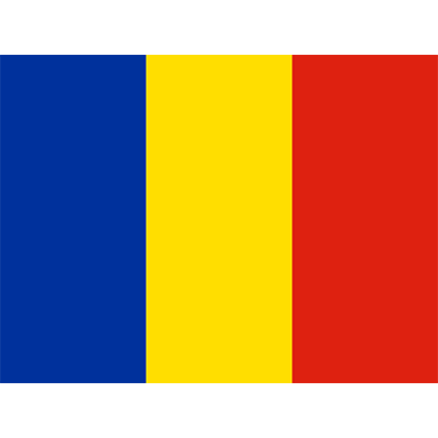 Drapeau Officiel de la Roumanie, parfait pour personnaliser les accessoires de votre bébé chez bebe-prenom.com.