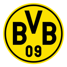 Logo BVB 09 Borussia Dortmund pour accessoires bébés, idéal pour les petits fans de foot. Disponibles sur bebe-prenom.com.