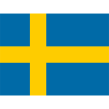 Drapeau Officiel de la Suède, parfait pour les accessoires et vêtements pour bébé chez bebe-prenom.com.