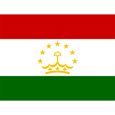 Drapeau Officiel du Tadjikistan, idéal pour personnaliser les accessoires de votre bébé. Découvrez notre sélection sur bebe-pren
