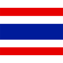 Drapeau Officiel de la Thaïlande, idéal pour personnaliser les articles de bébé. Découvrez plus sur bebe-prenom.com.