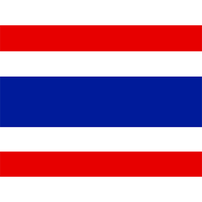 Drapeau Officiel de la Thaïlande, idéal pour personnaliser les articles de bébé. Découvrez plus sur bebe-prenom.com.