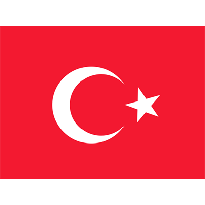 Drapeau Officiel de la Turquie, parfait pour décorer la chambre de bébé et célébrer les racines culturelles.
