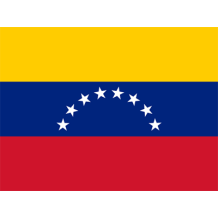 Drapeau Officiel du Venezuela, un accessoire sympa pour personnaliser les vêtements et objets de votre bébé sur bebe-prenom.com.