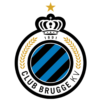 Logo Club Brugge KV, idéal pour personnaliser tétines et accessoires pour bébé sur bebe-prenom.com.