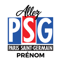 Produit bébé Allez Paris Saint-Germain : idéal pour afficher votre passion dès la naissance. Disponible sur bebe-prenom.com.