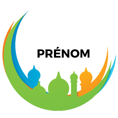 Mosqué Islam, un design apaisant pour les accessoires de bébé, idéal pour votre collection sur bebe-prenom.com.