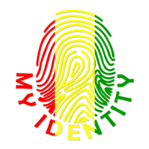 Empreinte My Identity Guinée Bissau, un produit unique pour personnaliser les accessoires de votre bébé. Disponible sur bebe-pre