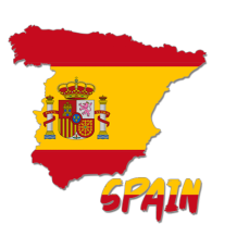 Carte de l\'Espagne, parfaite pour compléter la collection d\'articles pour bébé sur bebe-prenom.com.