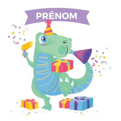 Doudou Joyeux anniversaire style 2, idéal pour ajouter une touche festive aux moments de votre bébé.